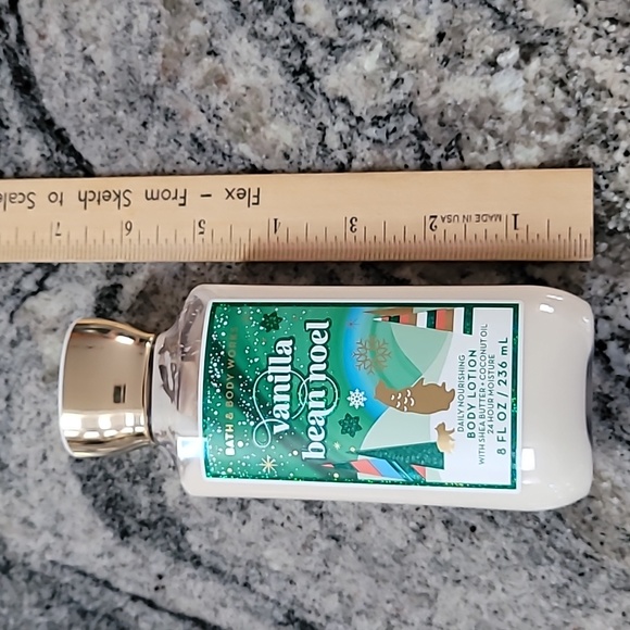 Bath & Body Works Discontinued Vanilla Bean Noel 8 oz Full Size Lotion - Picture 9 of 13